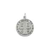 Sterling Silver 18.5 mm St. Benedict Medal